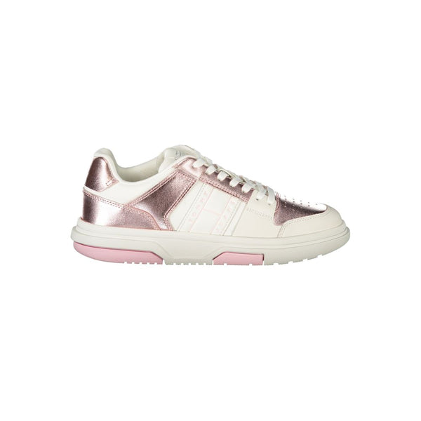 Weißes Polyethylen Damen Sneaker