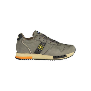 Graue Polyethylen Herren Sneaker