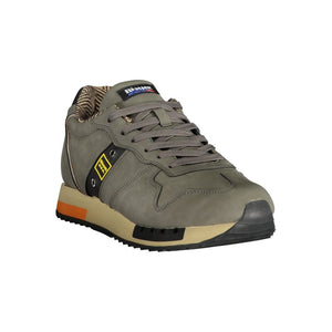 Graue Polyethylen Herren Sneaker