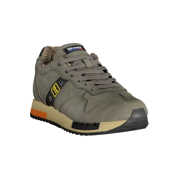 Graue Polyethylen Herren Sneaker