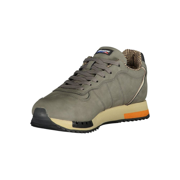 Graue Polyethylen Herren Sneaker