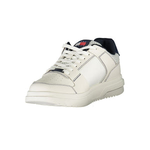 Blaue Leder Herren Sneaker