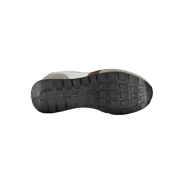 Weiß Polyester Männer Sneaker