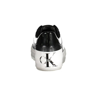 Schwarzer Polyester Sneaker