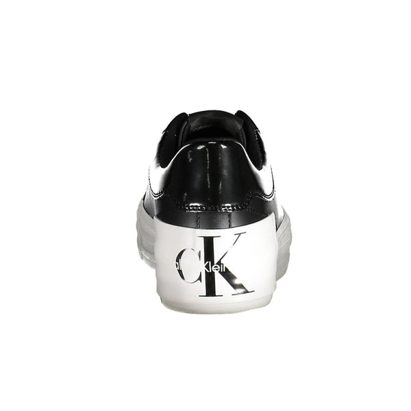 Schwarzer Polyester Sneaker