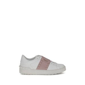 Weiße Kalbshaut Bos Taurus Sneakers mit niedrigem Schaft