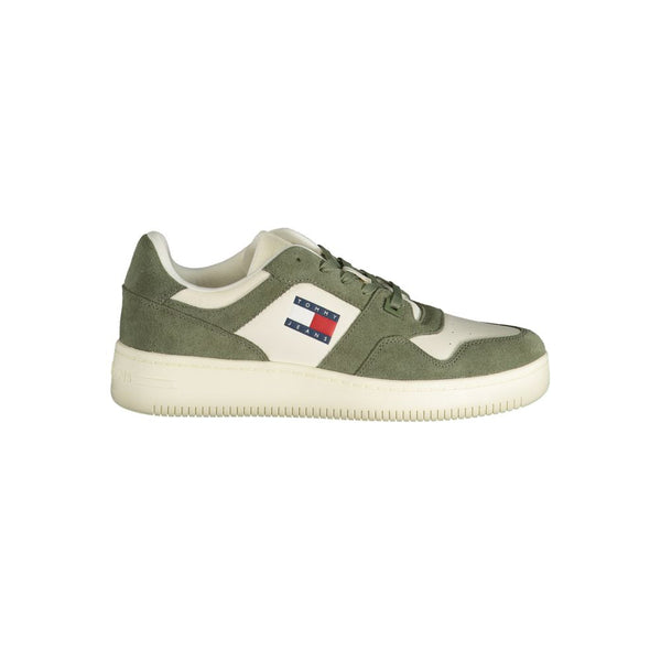 Grüner Polyester Sneaker