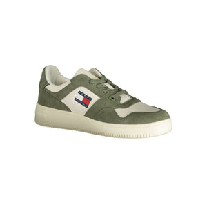 Grüner Polyester Sneaker