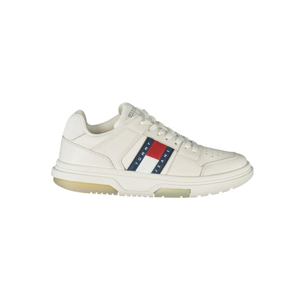 Weißes Leder Damen Sneaker