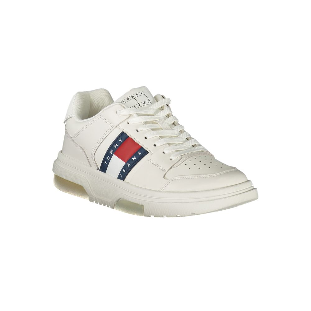 Weißes Leder Damen Sneaker