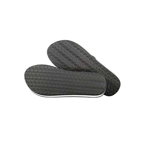 Schwarze Polyester Damen Sandale