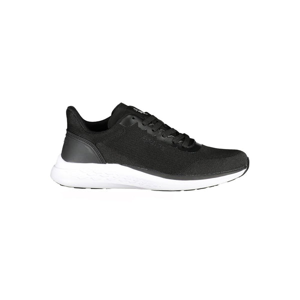 Schwarzer Polyester Sneaker