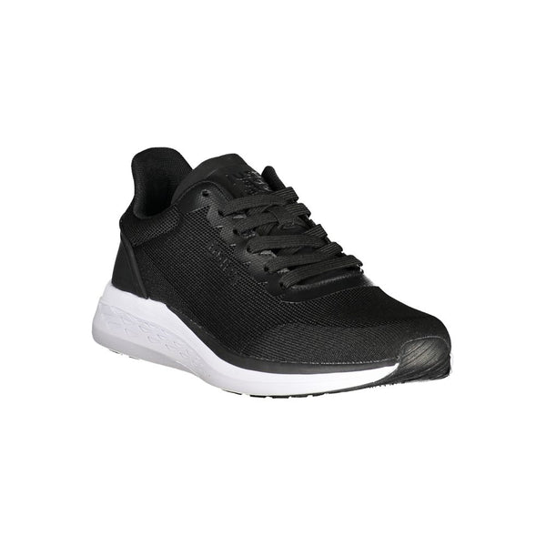 Schwarzer Polyester Sneaker