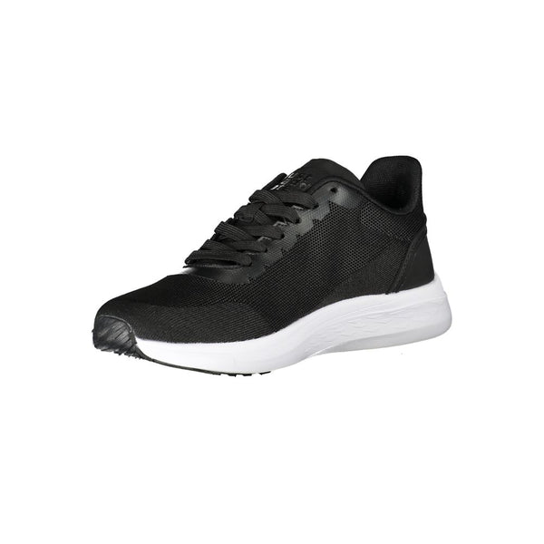 Schwarzer Polyester Sneaker