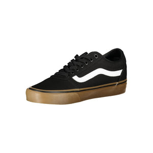 Schwarzer Polyester Sneaker