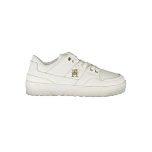 Weißes Leder Damen Sneaker