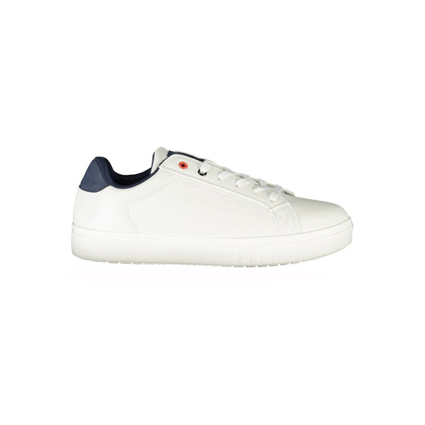 Sneaker aus weißem Polyester