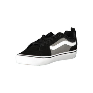 Schwarzer Polyester Sneaker
