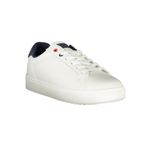 Sneaker aus weißem Polyester