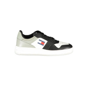 Schwarzer Polyester Sneaker