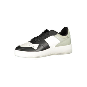 Schwarzer Polyester Sneaker