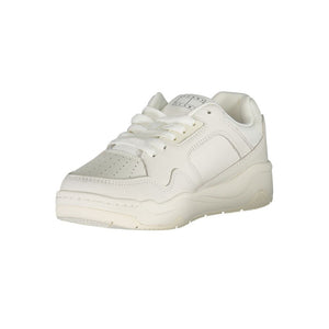 Sneaker aus weißem Polyester