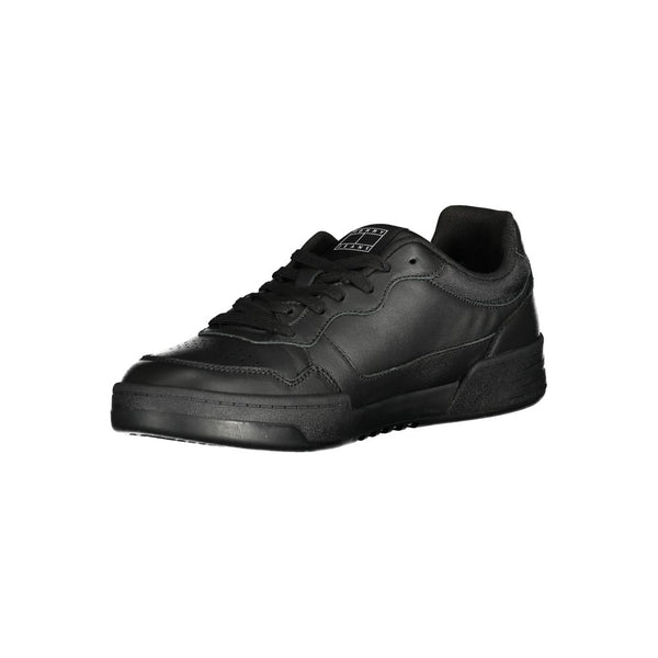 Schwarzes Polyethylen Herren Sneaker