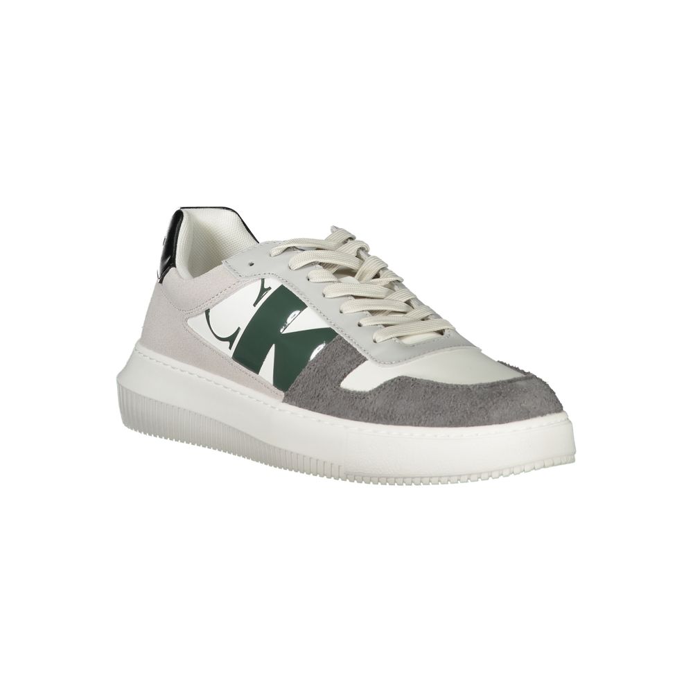 Weißes Polyethylen Herren Sneaker