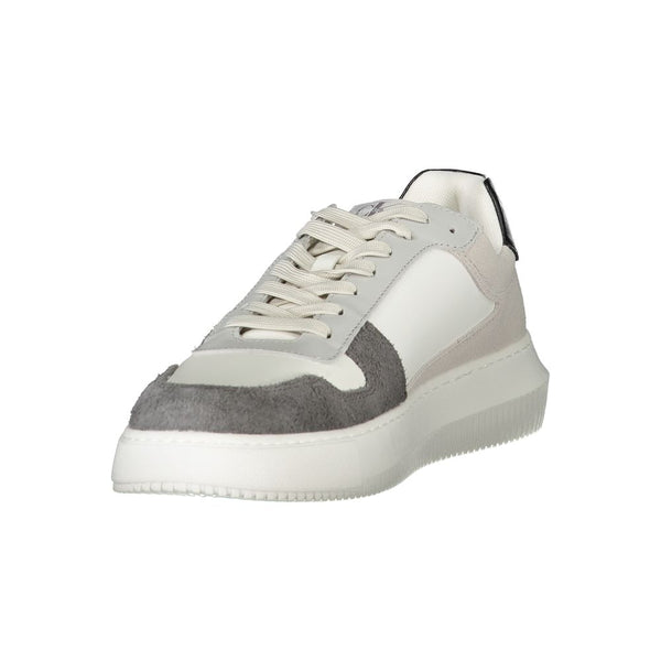 Weißes Polyethylen Herren Sneaker