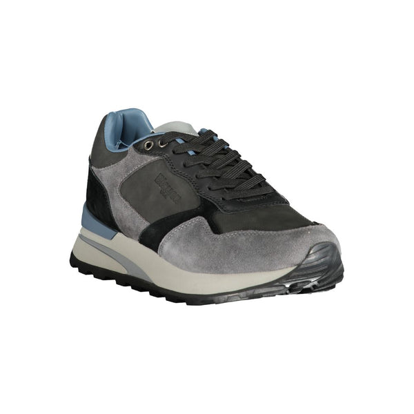 Graue Polyethylen Herren Sneaker