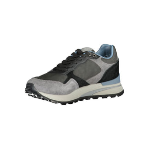 Graue Polyethylen Herren Sneaker