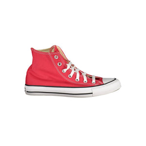 Rote Polyester-Sneaker