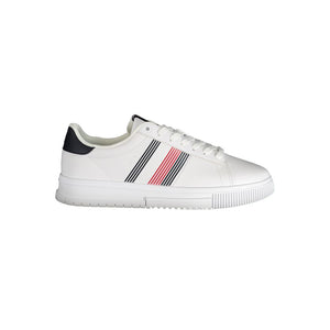 Sneaker aus weißem Polyester