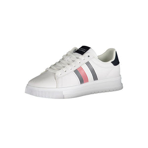 Sneaker aus weißem Polyester