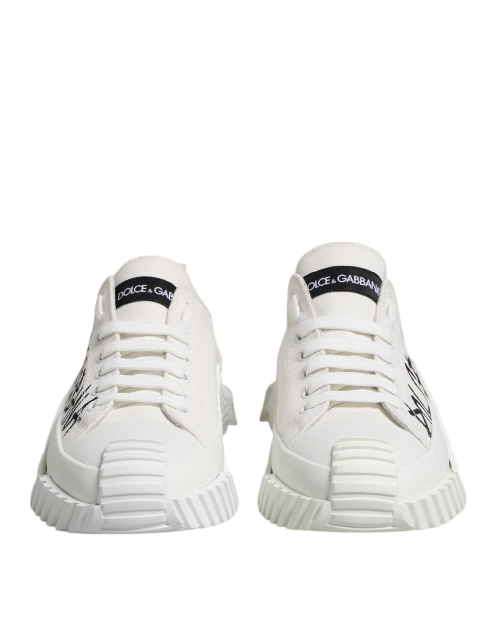 Weiß Baumwolle NS1 Low Top Turnschuhe Schuhe