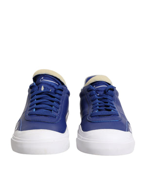 Weiß Blau Lace Up Low Top Drop-Type PRM Turnschuhe Schuhe