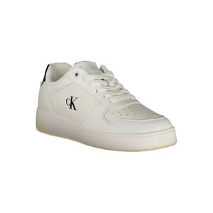 Weißes Leder Damen Sneaker