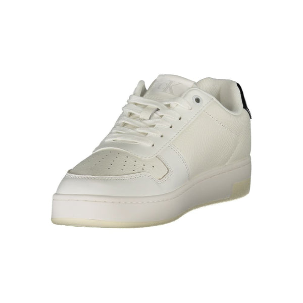 Weißes Leder Damen Sneaker
