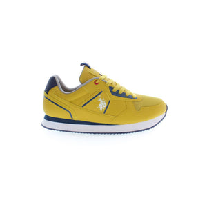 Gelber Polyester Herren Sneaker