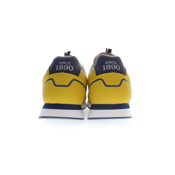 Gelber Polyester Herren Sneaker