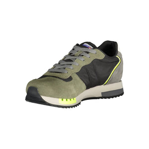 Grüner Polyester Sneaker
