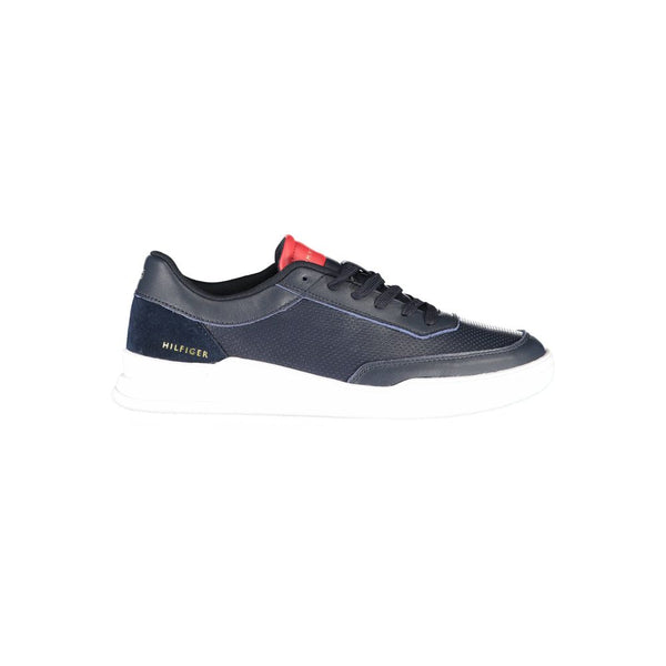 Blauer Polyester Sneaker