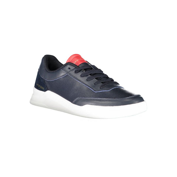 Blauer Polyester Sneaker