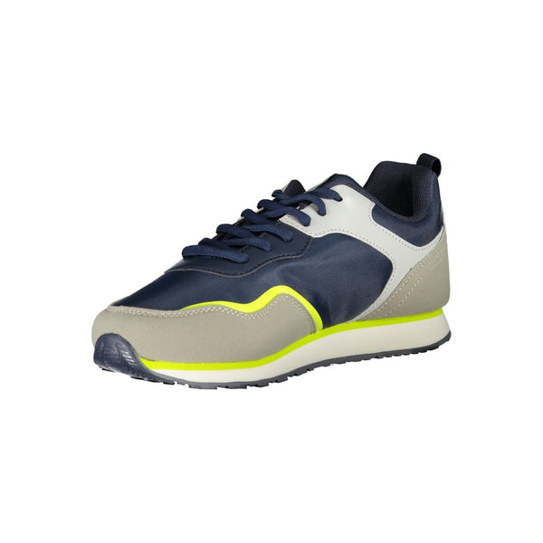 Blauer Polyester Sneaker