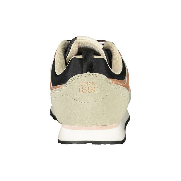 Schwarzer Polyester Sneaker