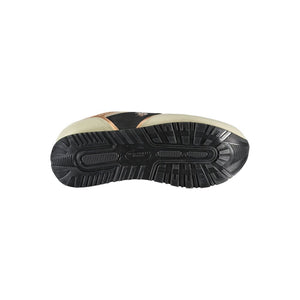 Schwarzer Polyester Sneaker