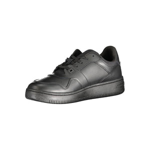 Schwarzer Polyester Sneaker