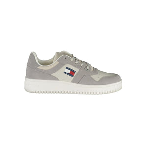 Graue Polyester Sneaker