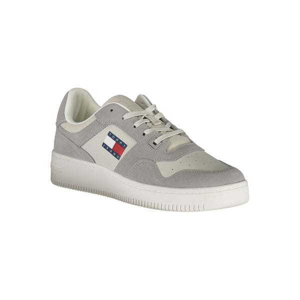 Graue Polyester Sneaker