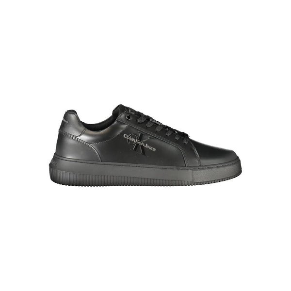 Schwarzer Polyester Sneaker